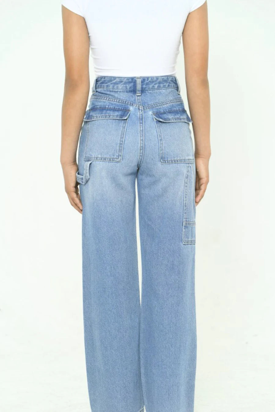 Houston Mid Wash Carpenter Jeans (Tweens) - Katie J