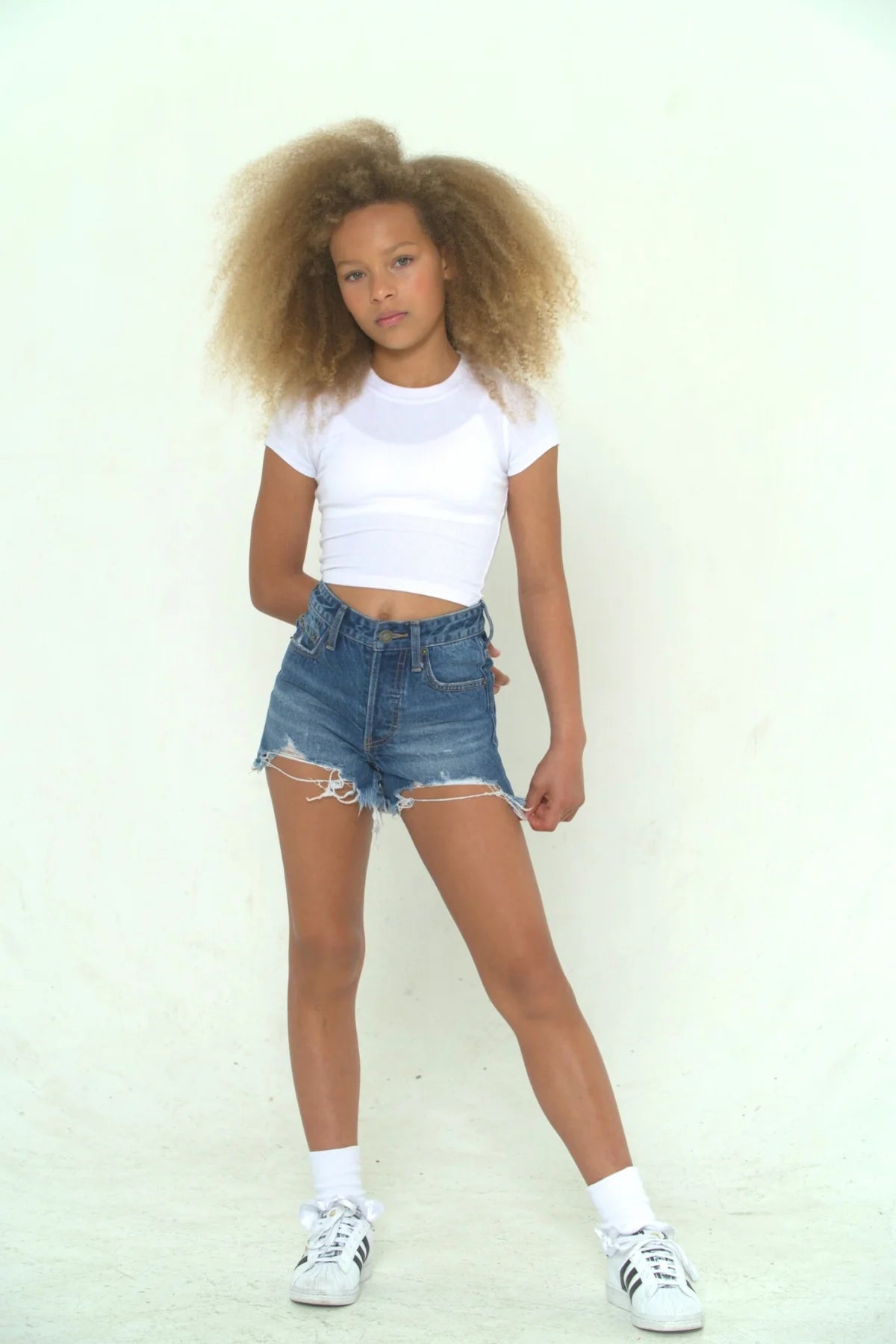 Malibu Denim Shorts Tweens