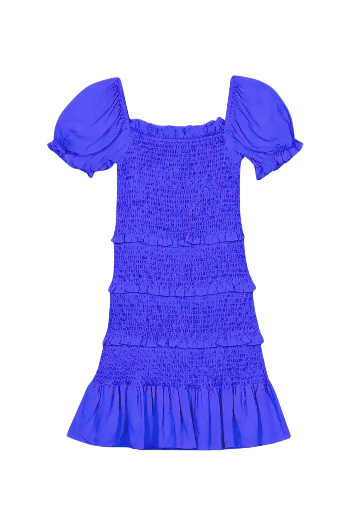 Laila Cobalt Blue Dress (Tweens) - Katiej NYC