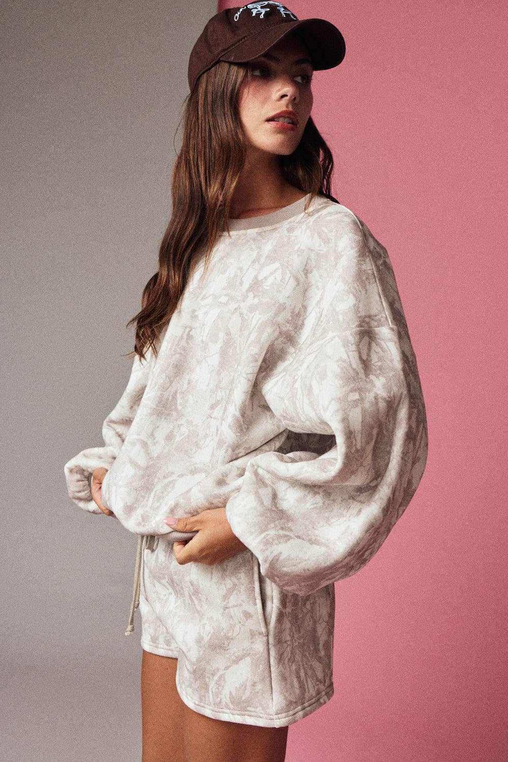 Woodland Camo Crewneck Set