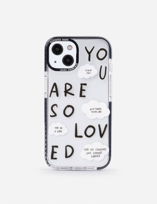You Are So Loved Clear iPhone 14 Pro Case