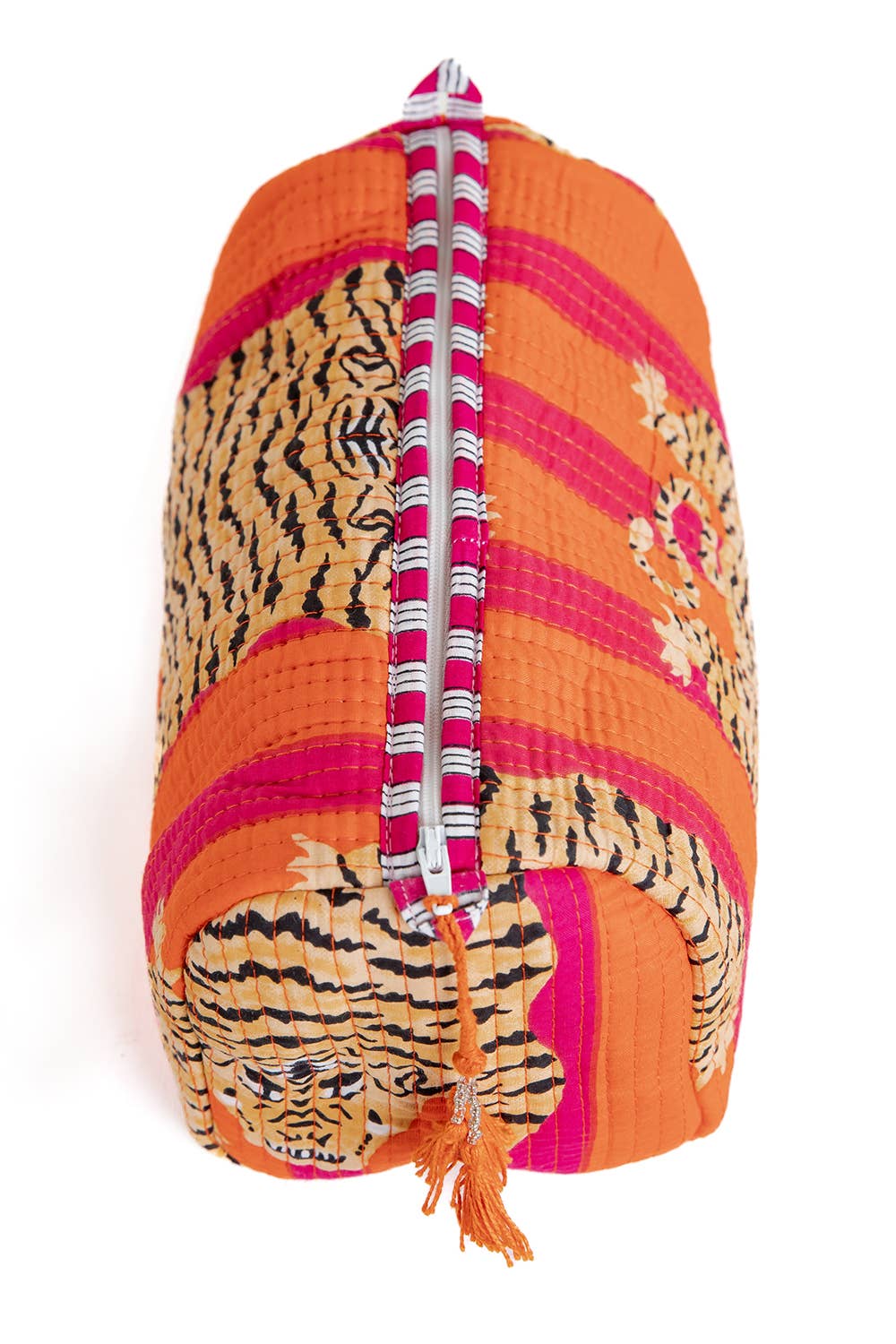 Quilted Makeup Toiletry Bag