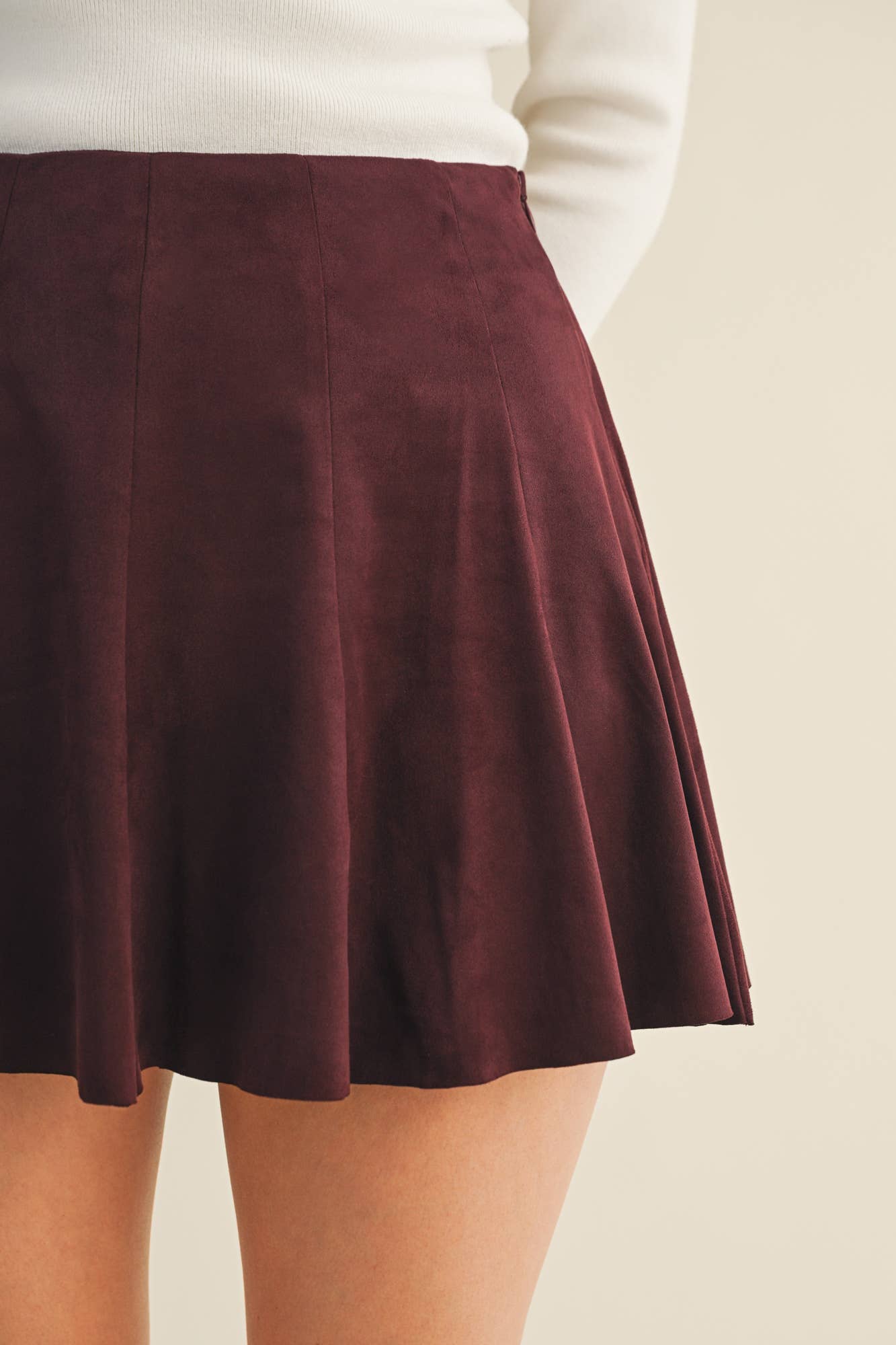 Zip Flare Skort