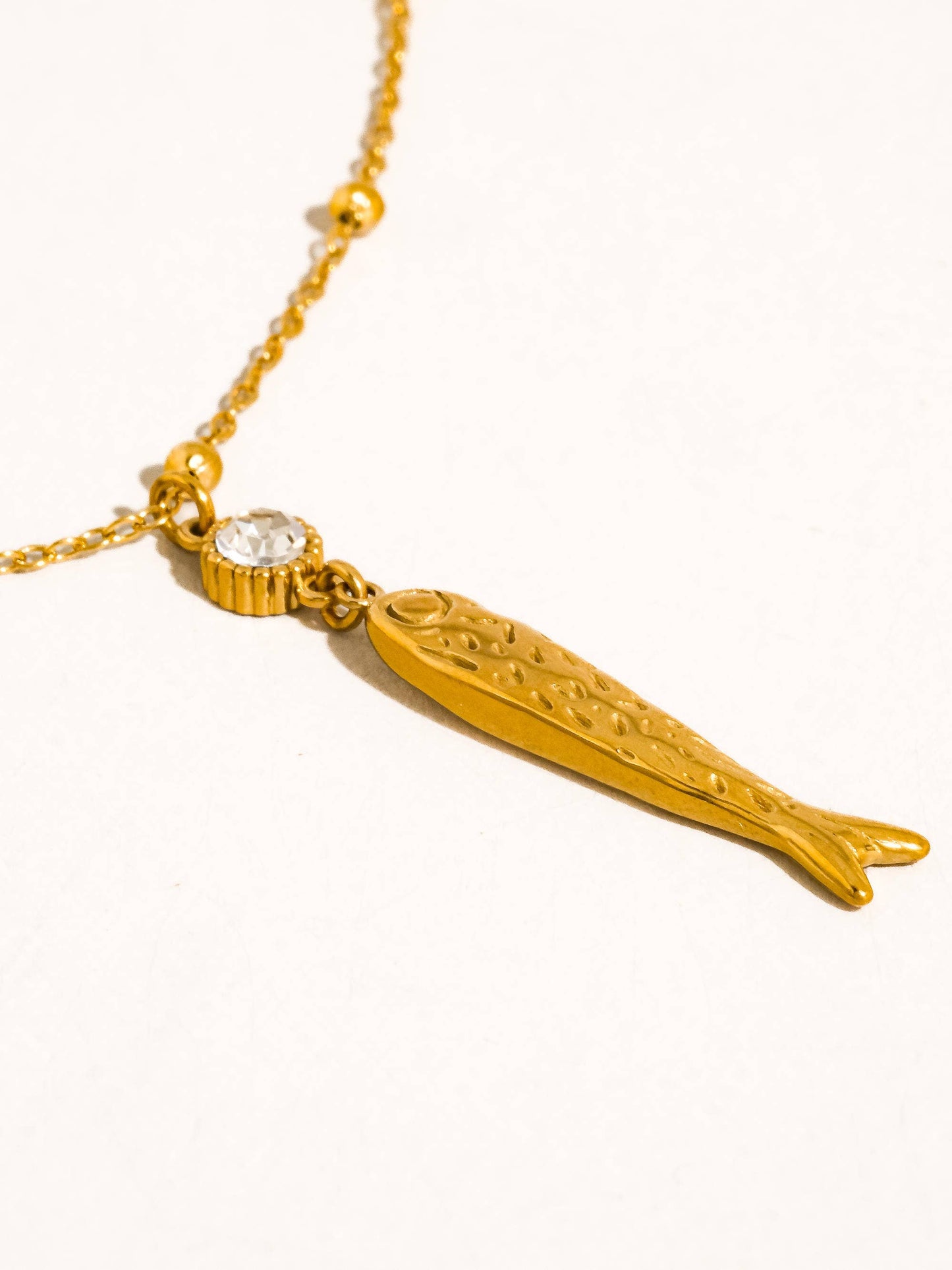 Leni Fish Pendant Necklace