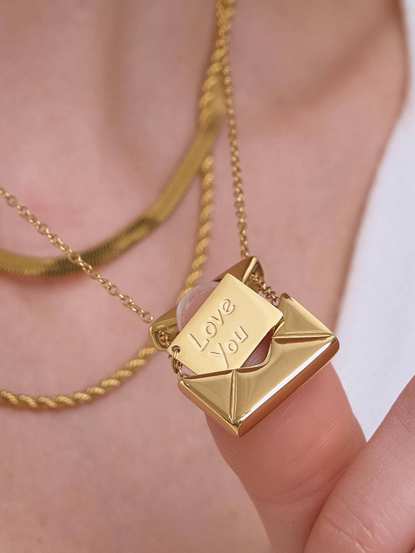 Love Letter Heart Necklace