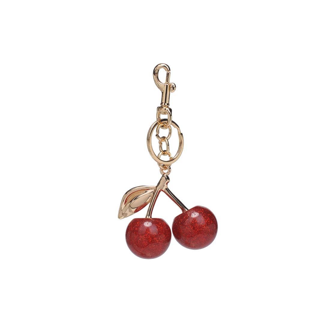 Faye Cherry Keychain Charm