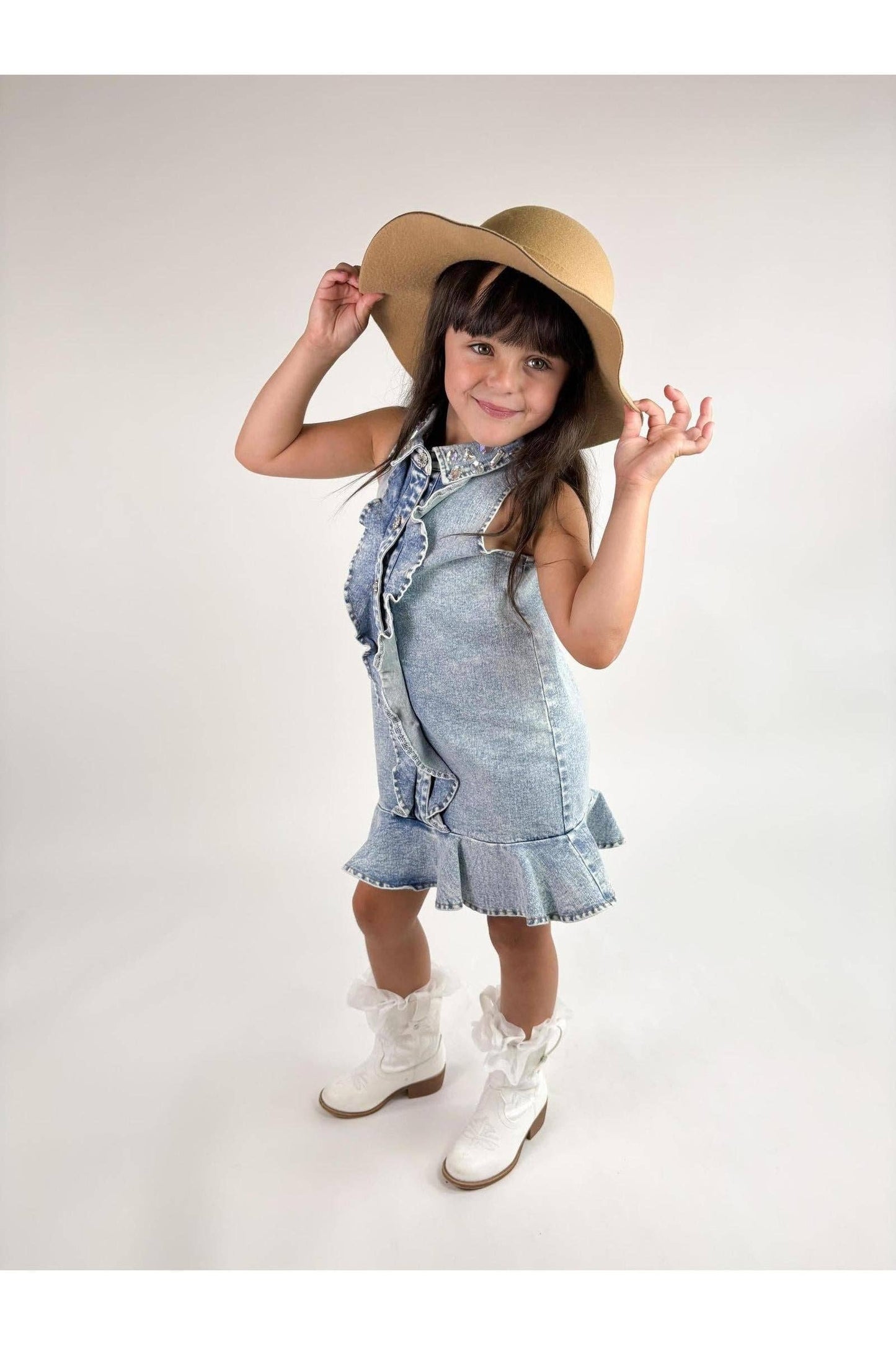 Swifty Gem Denim Dress