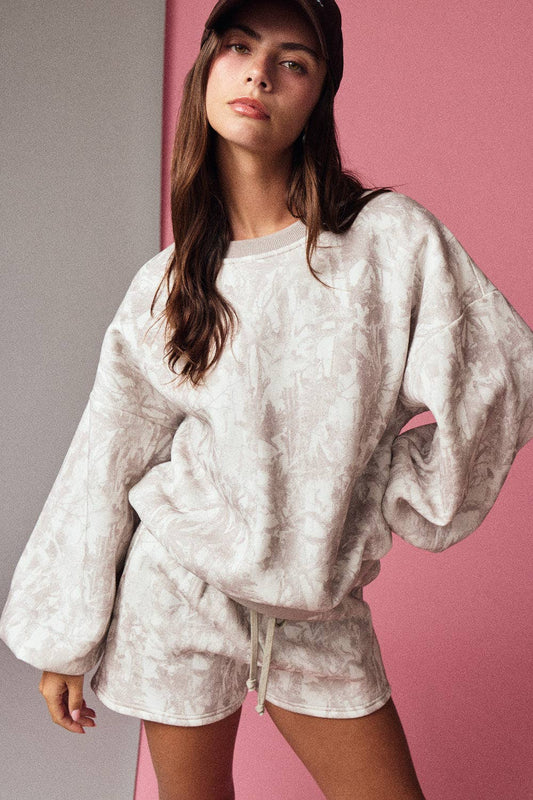 Woodland Camo Crewneck Set