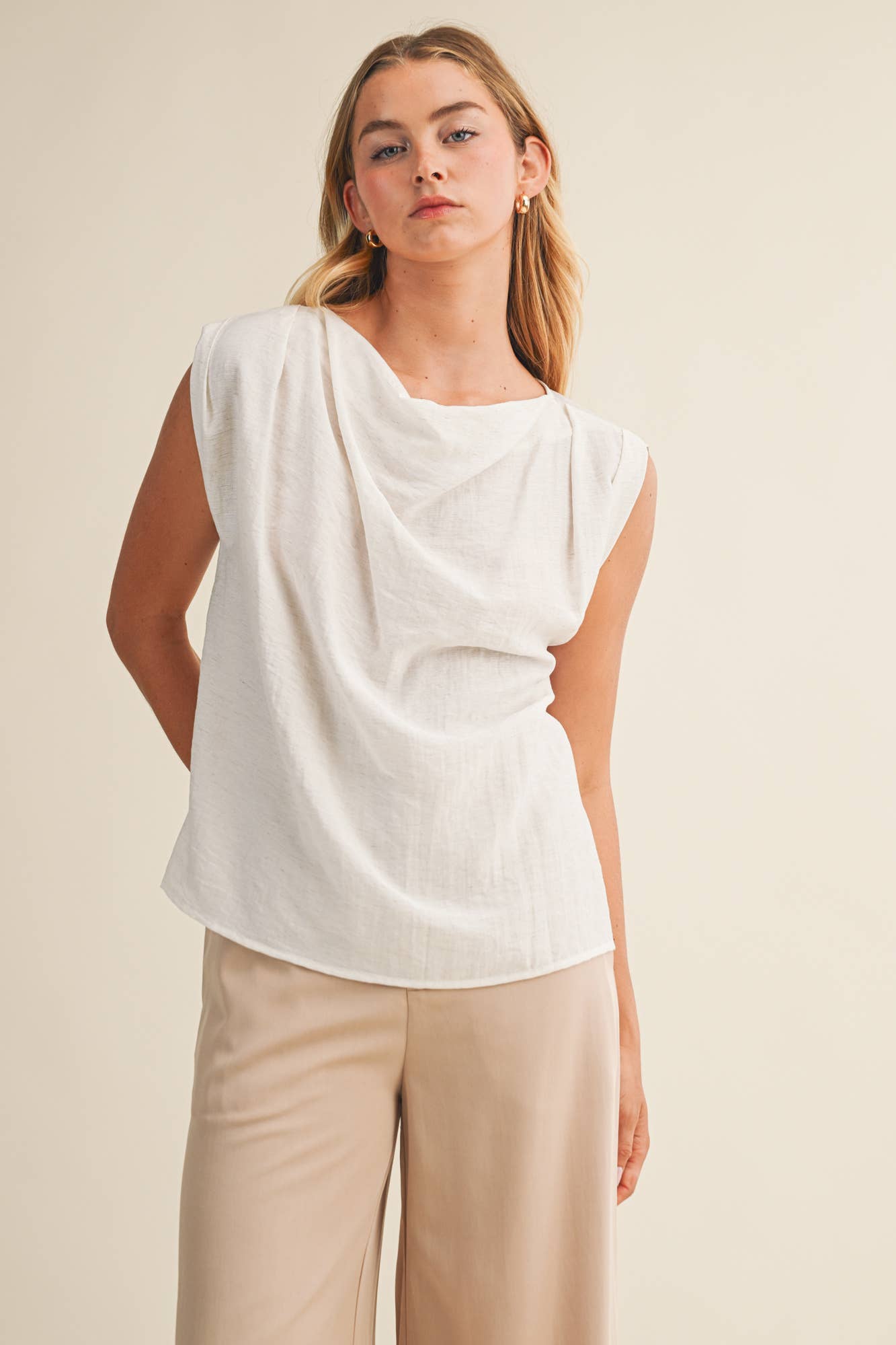 Ease Flow Sleeveless Blouse