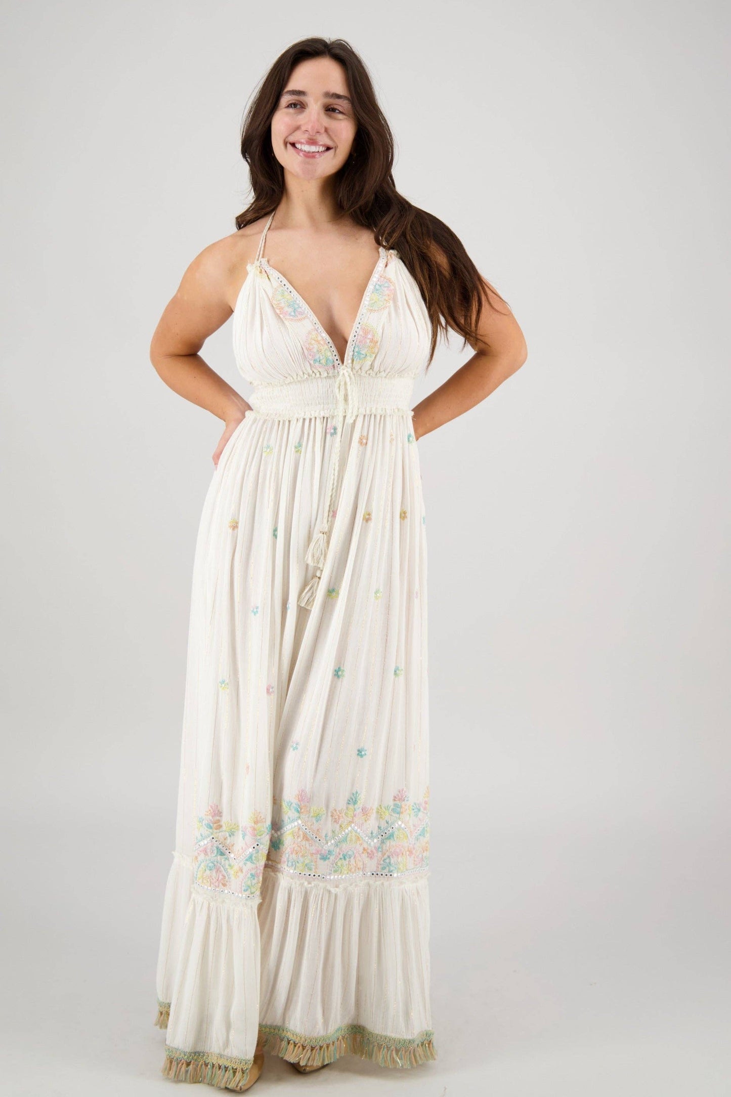 Blush Petal Dream Maxi Dress