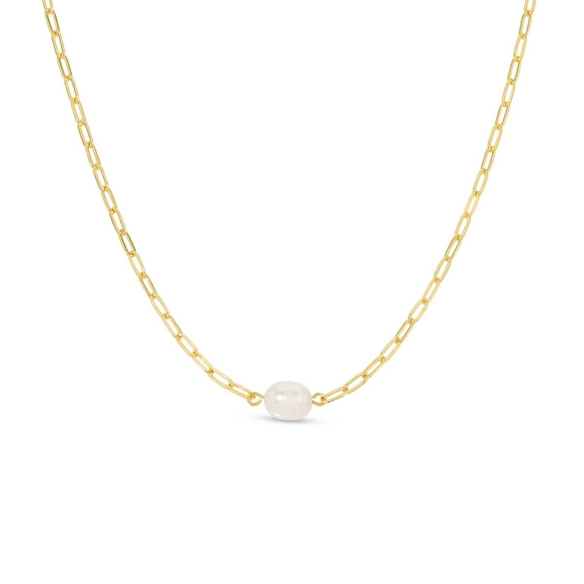 Pearly Accent Necklace