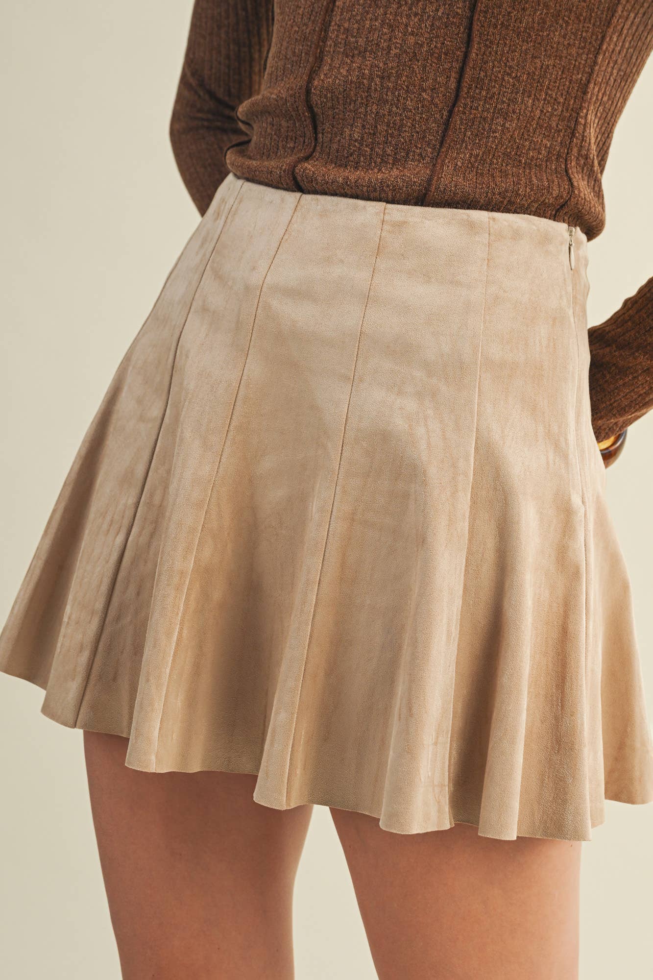 Zip Flare Skort