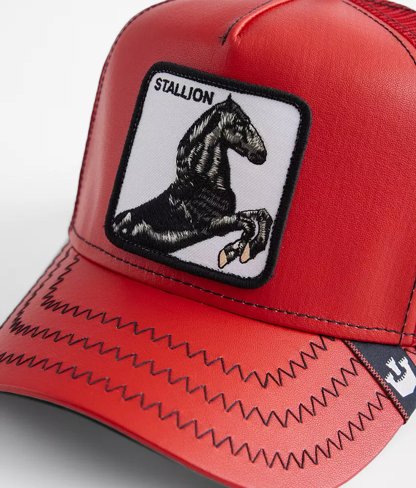 Cherry Mustang Trucker Hat - Goorin Bros