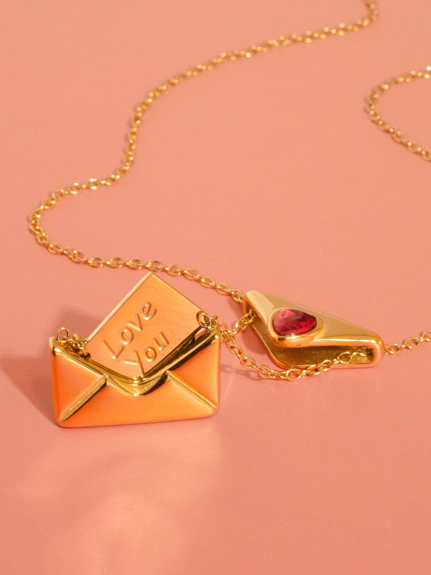 Love Letter Heart Necklace