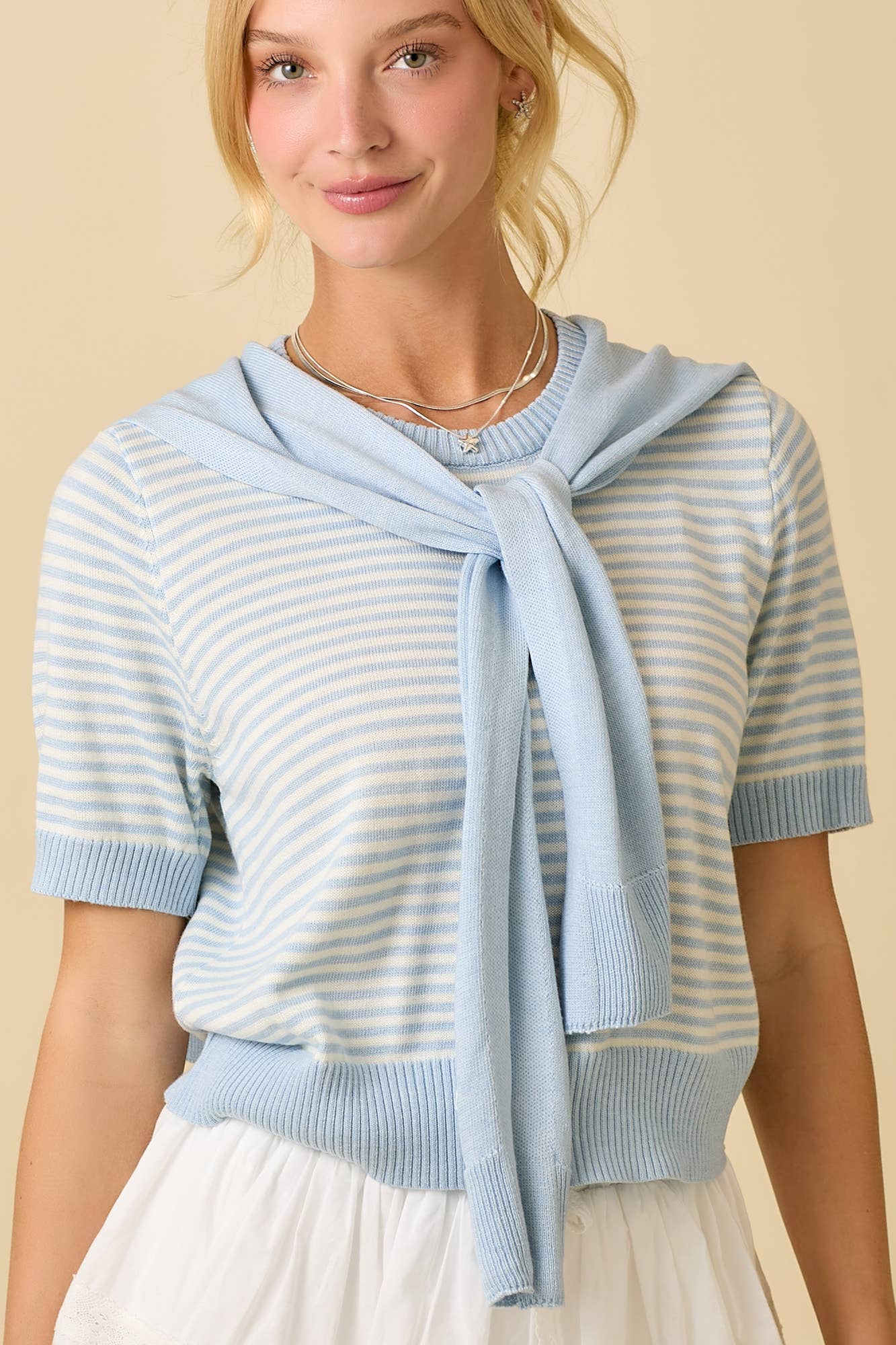 Seaside Stroll Knit Top