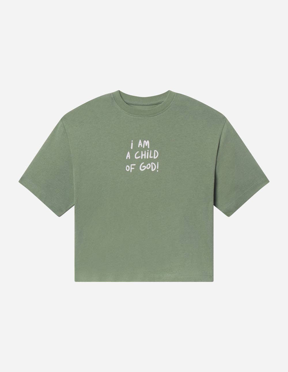Child of God Cropped Women's Tee