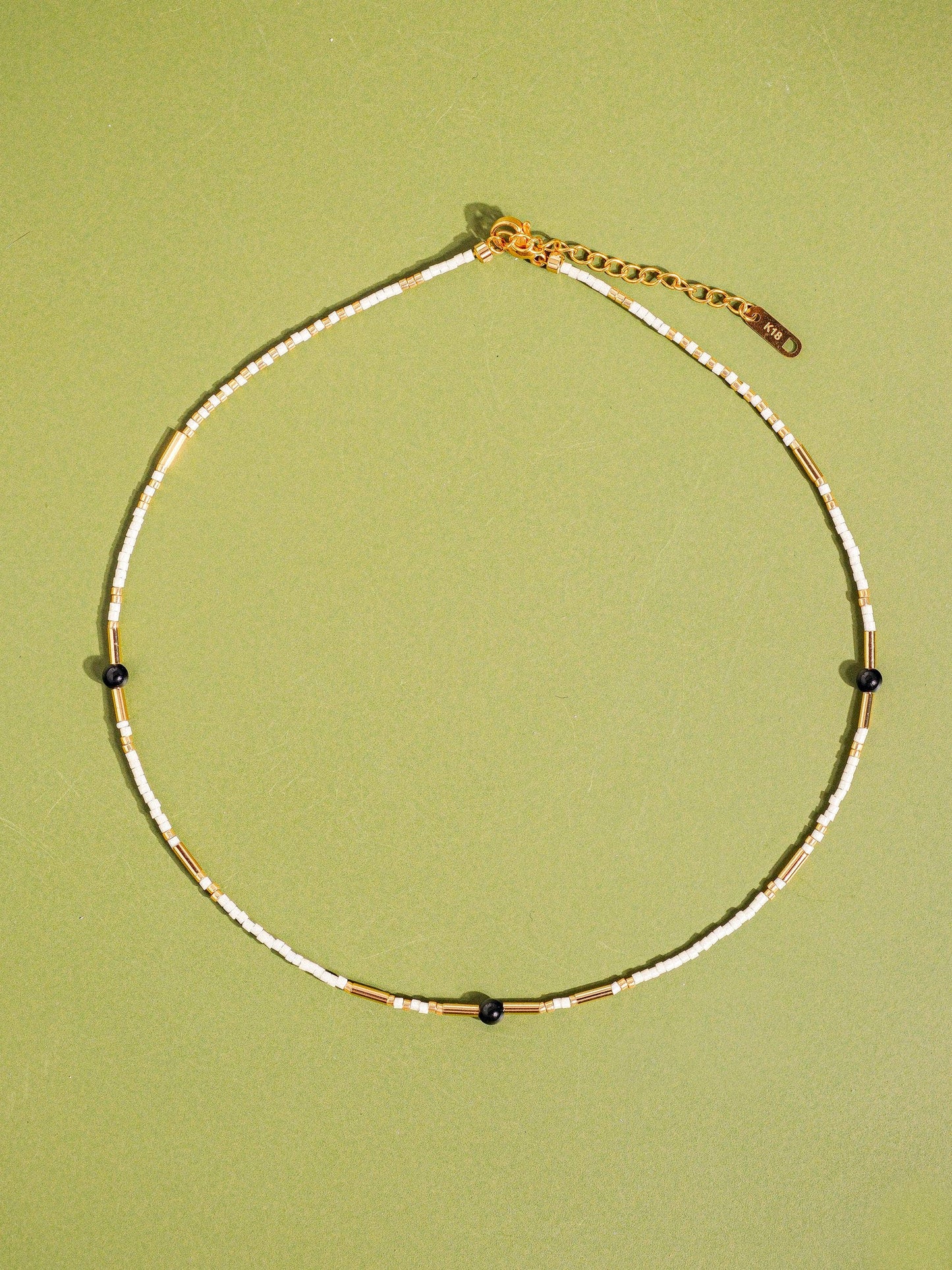 18K Handmade Odette Bohemian Stack Beaded Necklaces