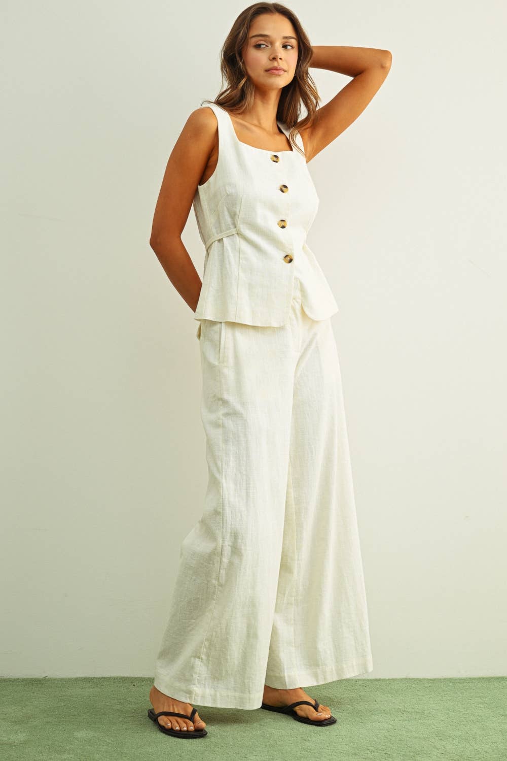 Meghan Linen Trousers
