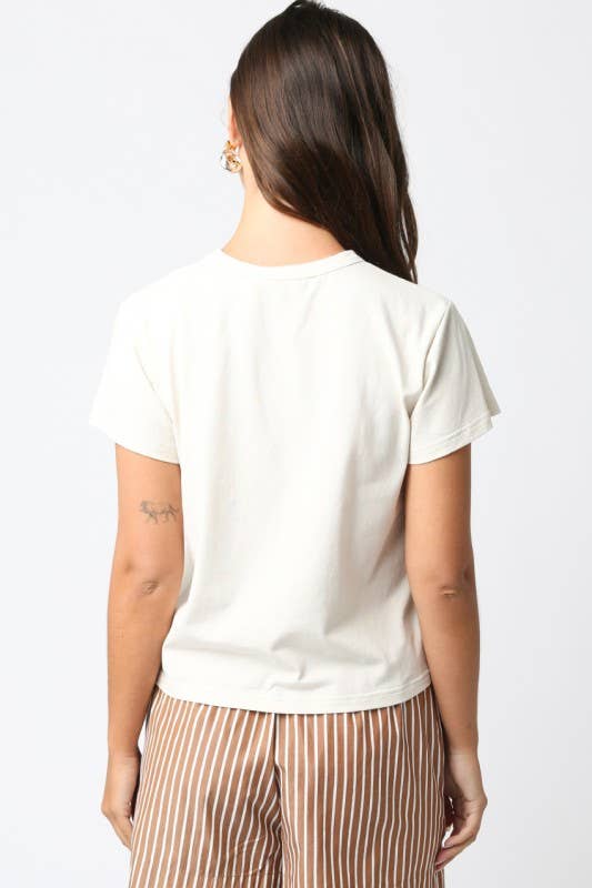 Maia T Shirt - Ecru