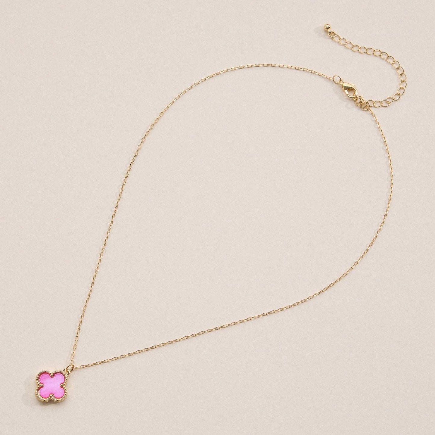 Shell Charm Pendant Necklace with Gold Chain