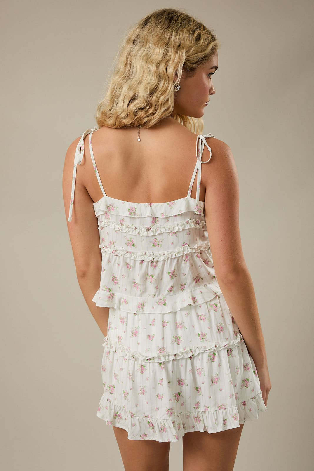 Soft Bloom Ruffle Camisole
