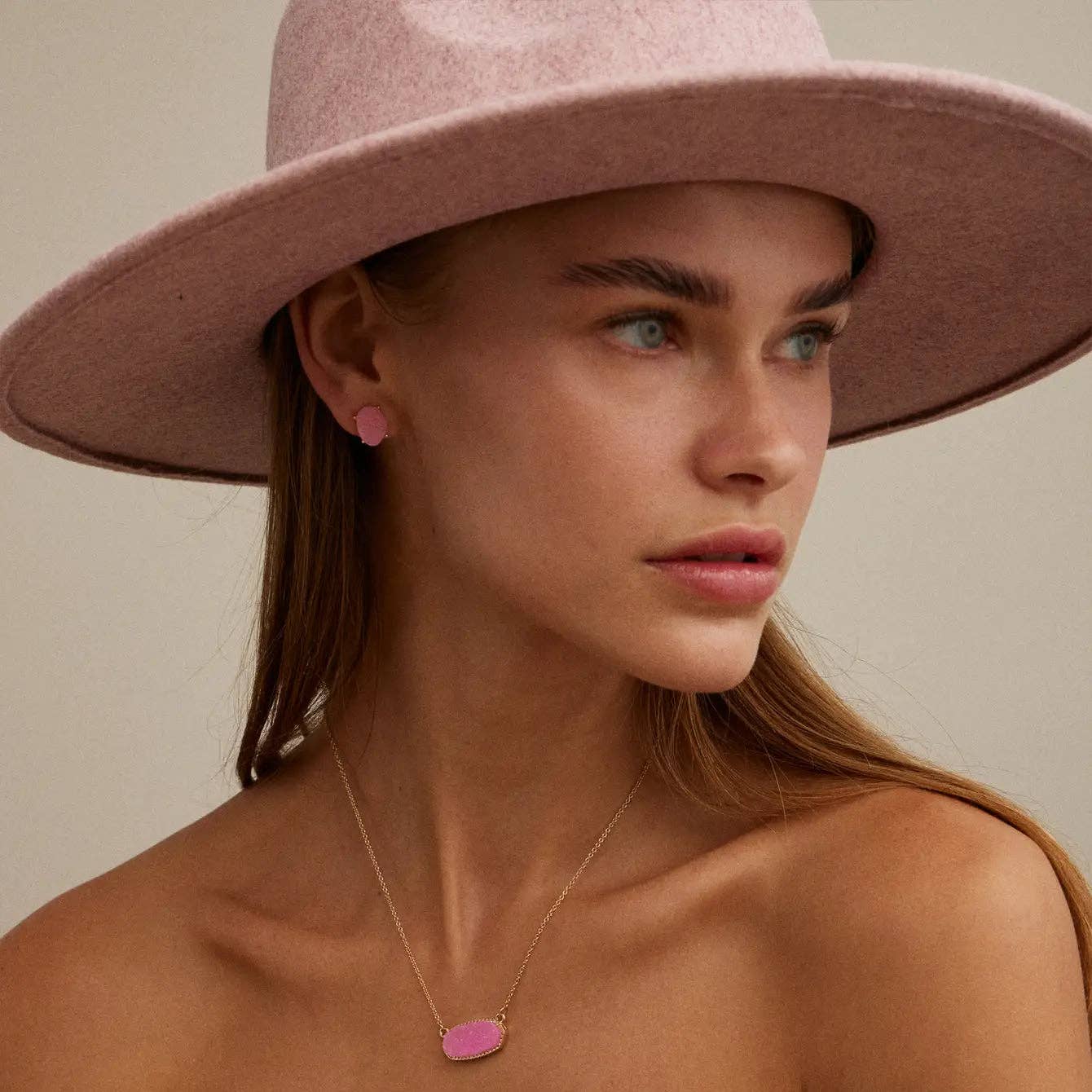 Druzy Stone Necklace