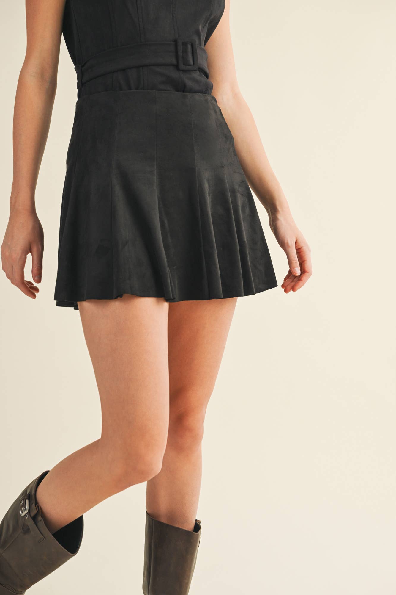 Zip Flare Skort