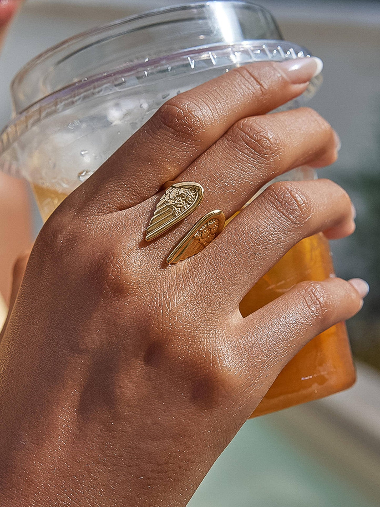 Silvane Angel Wing Ring