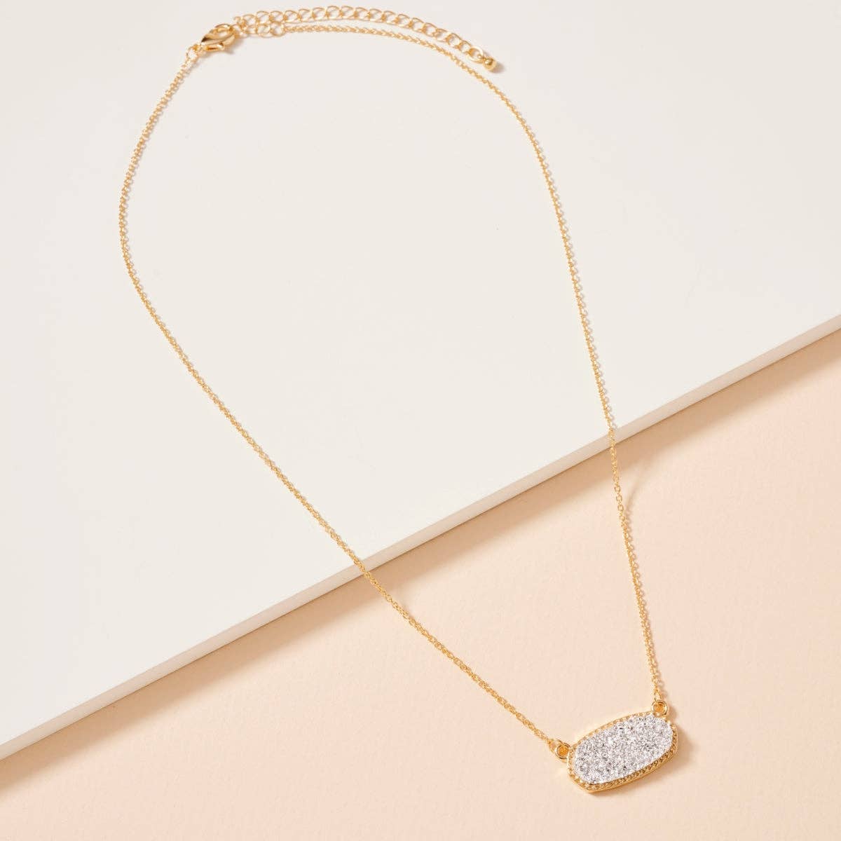 Druzy Stone Necklace