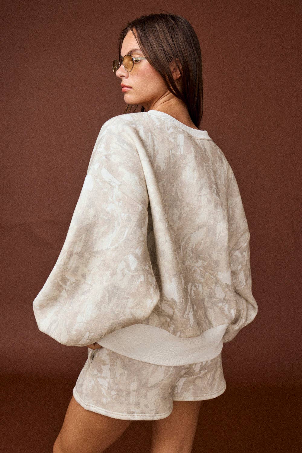 Woodland Camo Crewneck Set