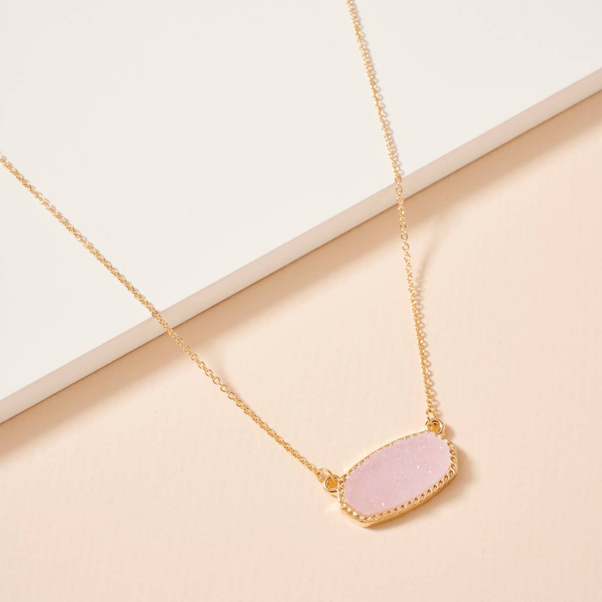 Druzy Stone Necklace