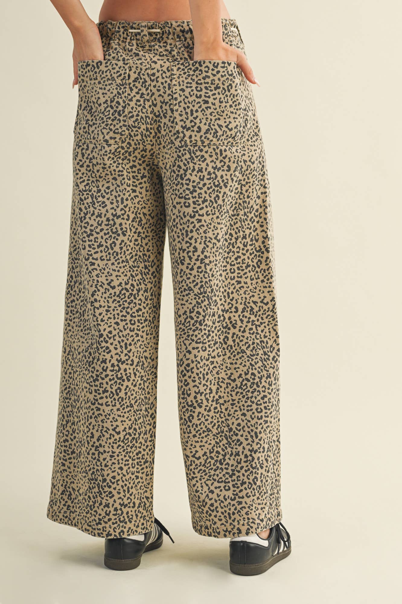 Layla Leopard Wide Leg Pants