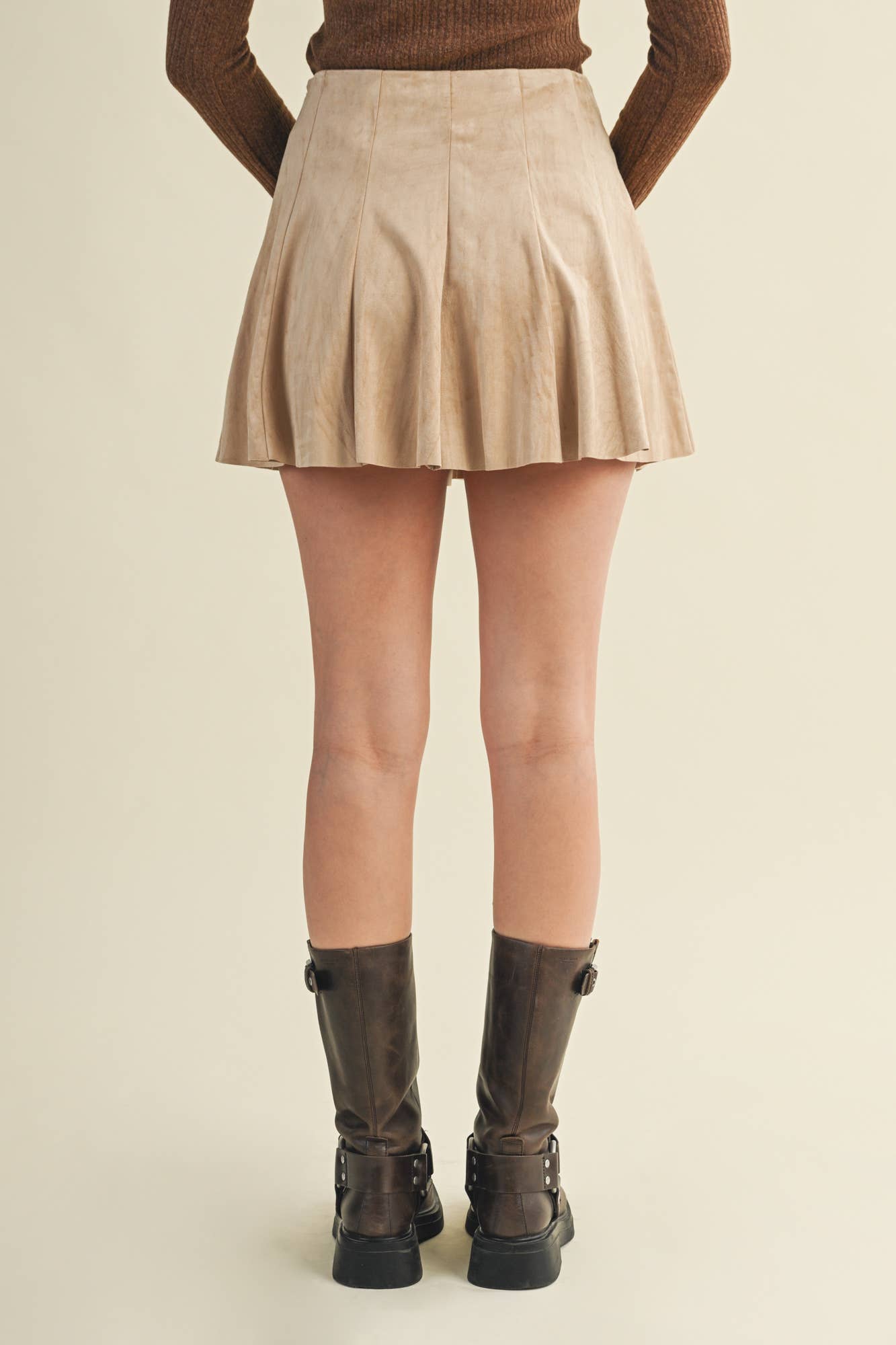 Zip Flare Skort