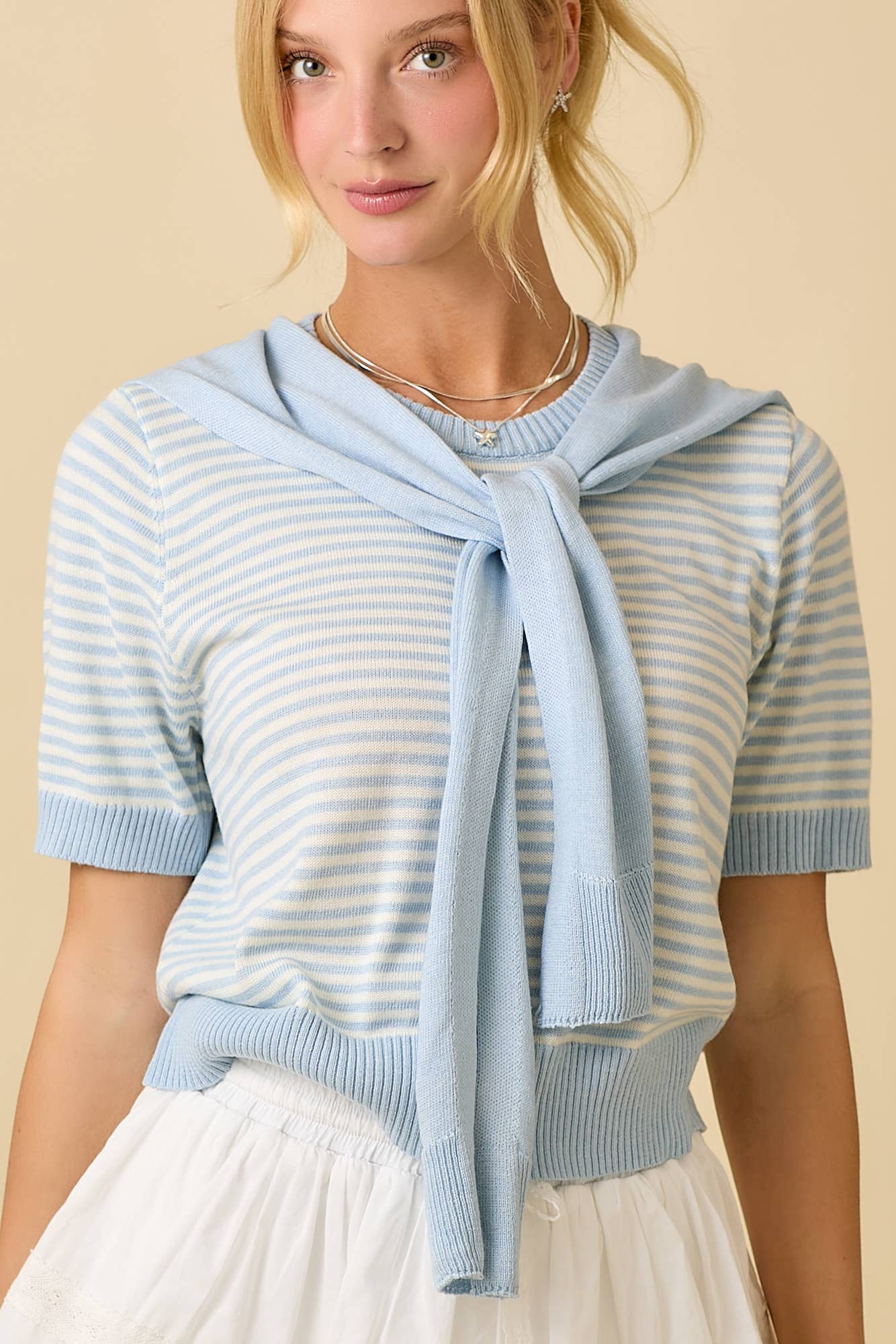 Seaside Stroll Knit Top