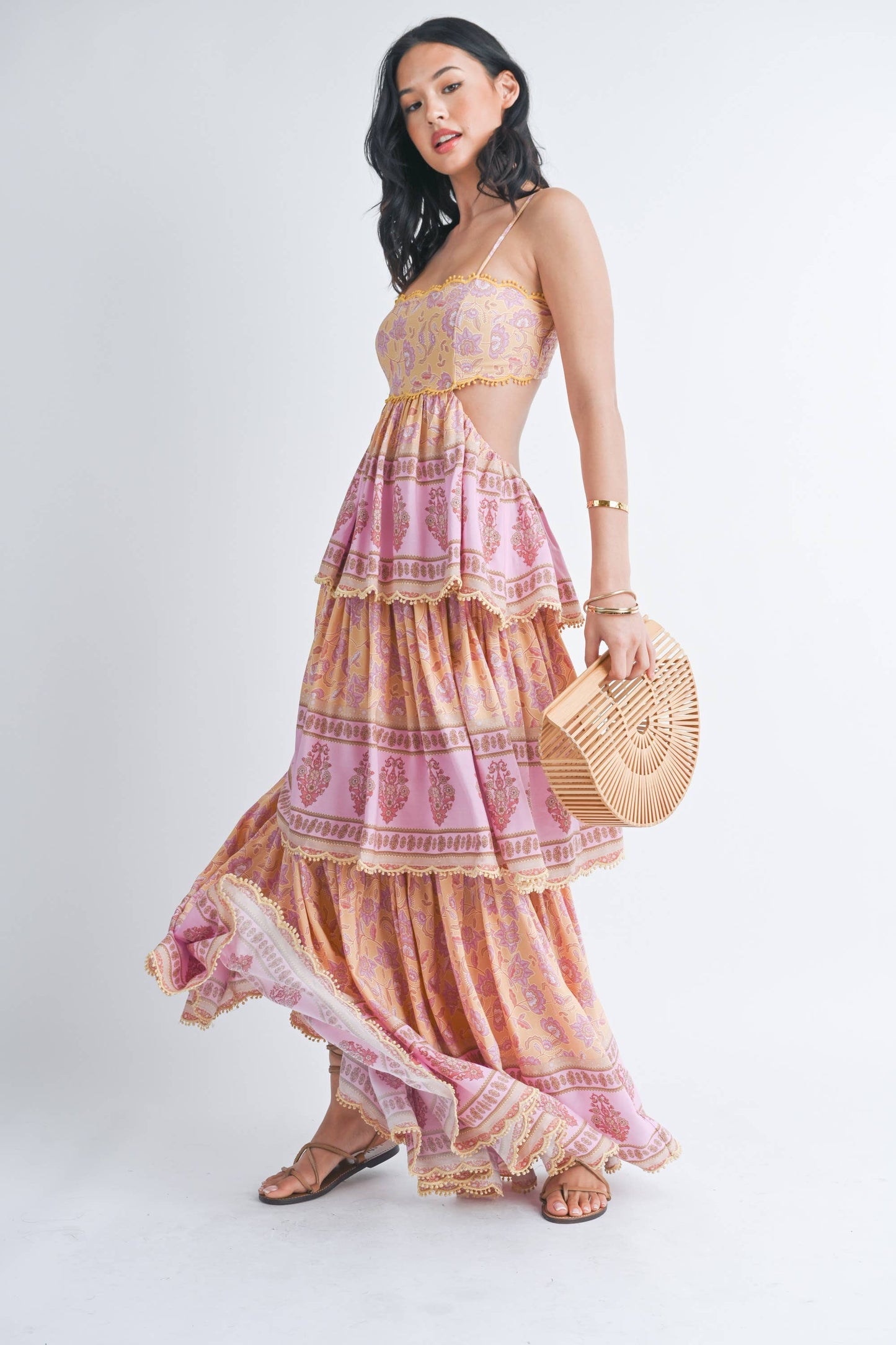 Golden Hour Glow Maxi Dress