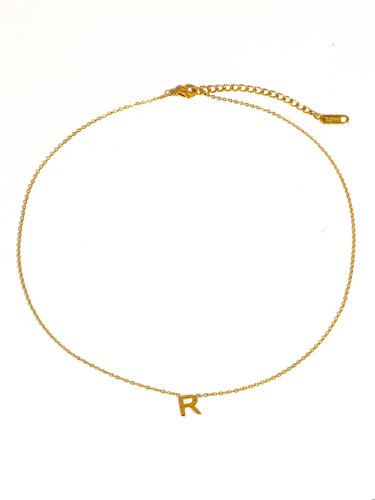 Desir Petite Classic Letter Necklace