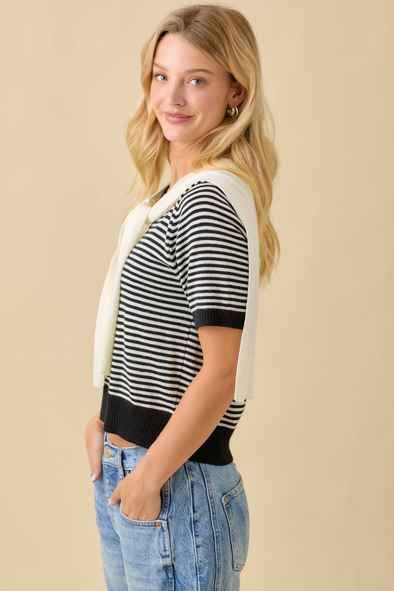 Seaside Stroll Knit Top