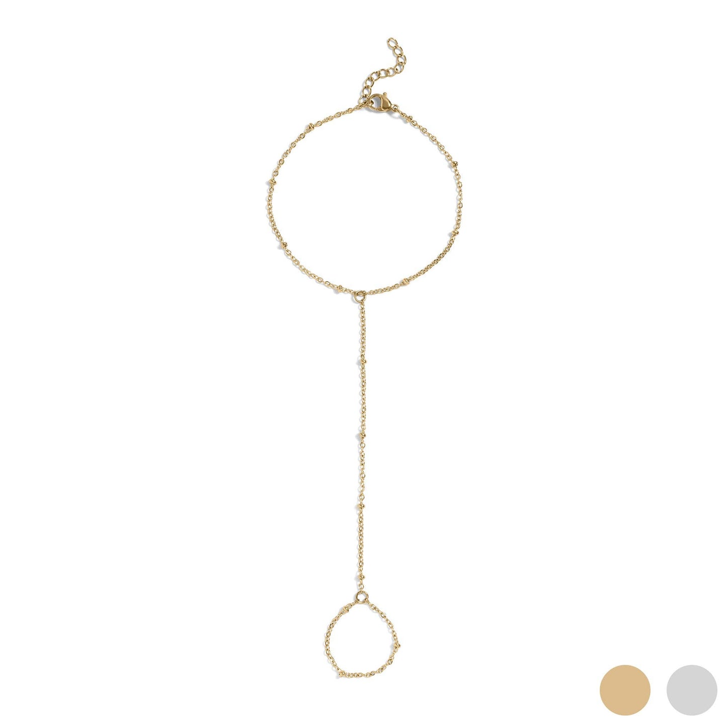 Leslie Gold Hand Chain