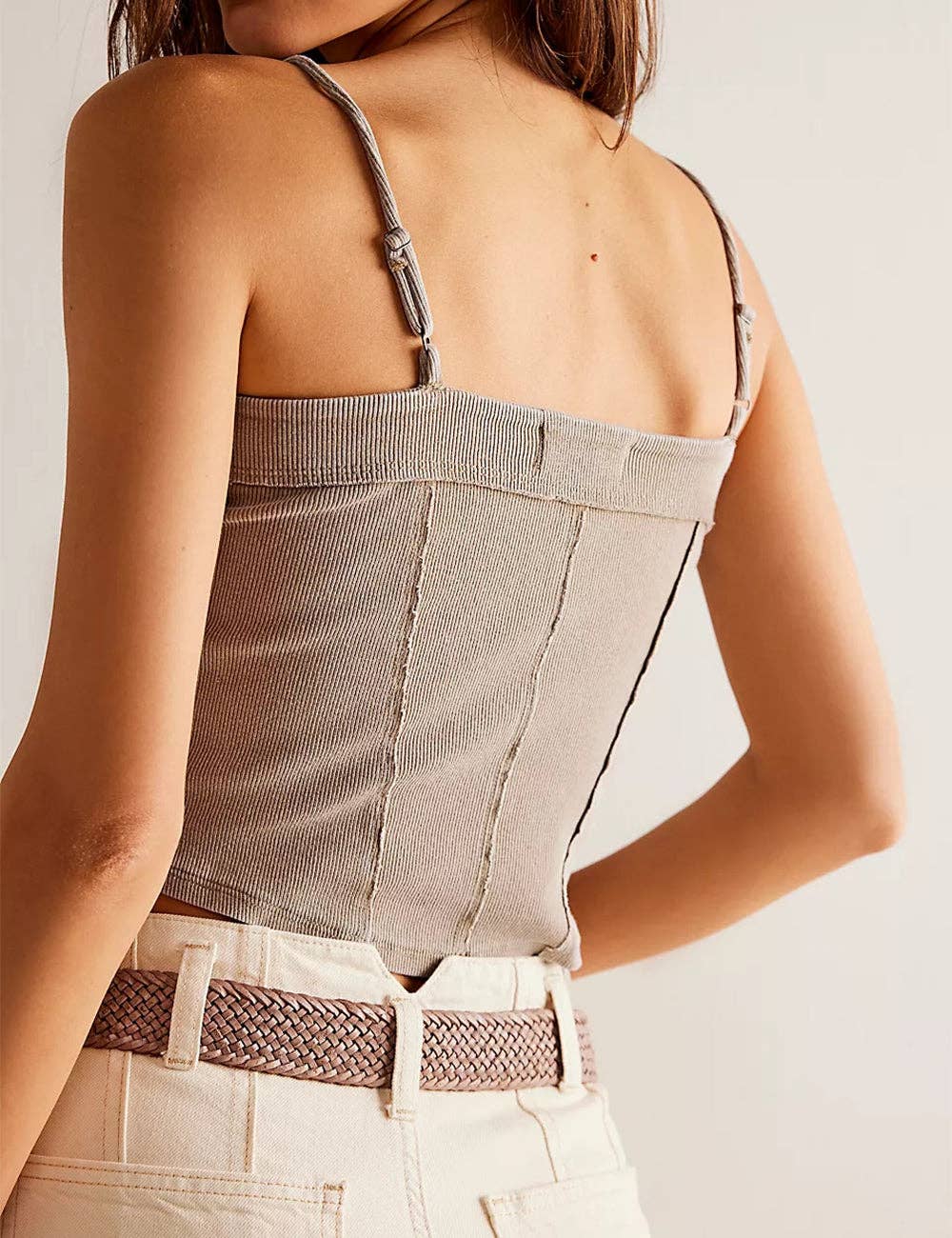 Desert Line Rib Corset Tank