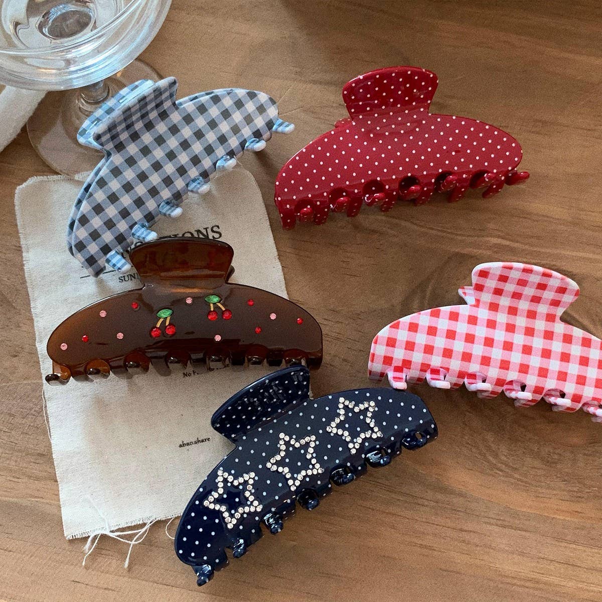 Red Beauty Hair Clip