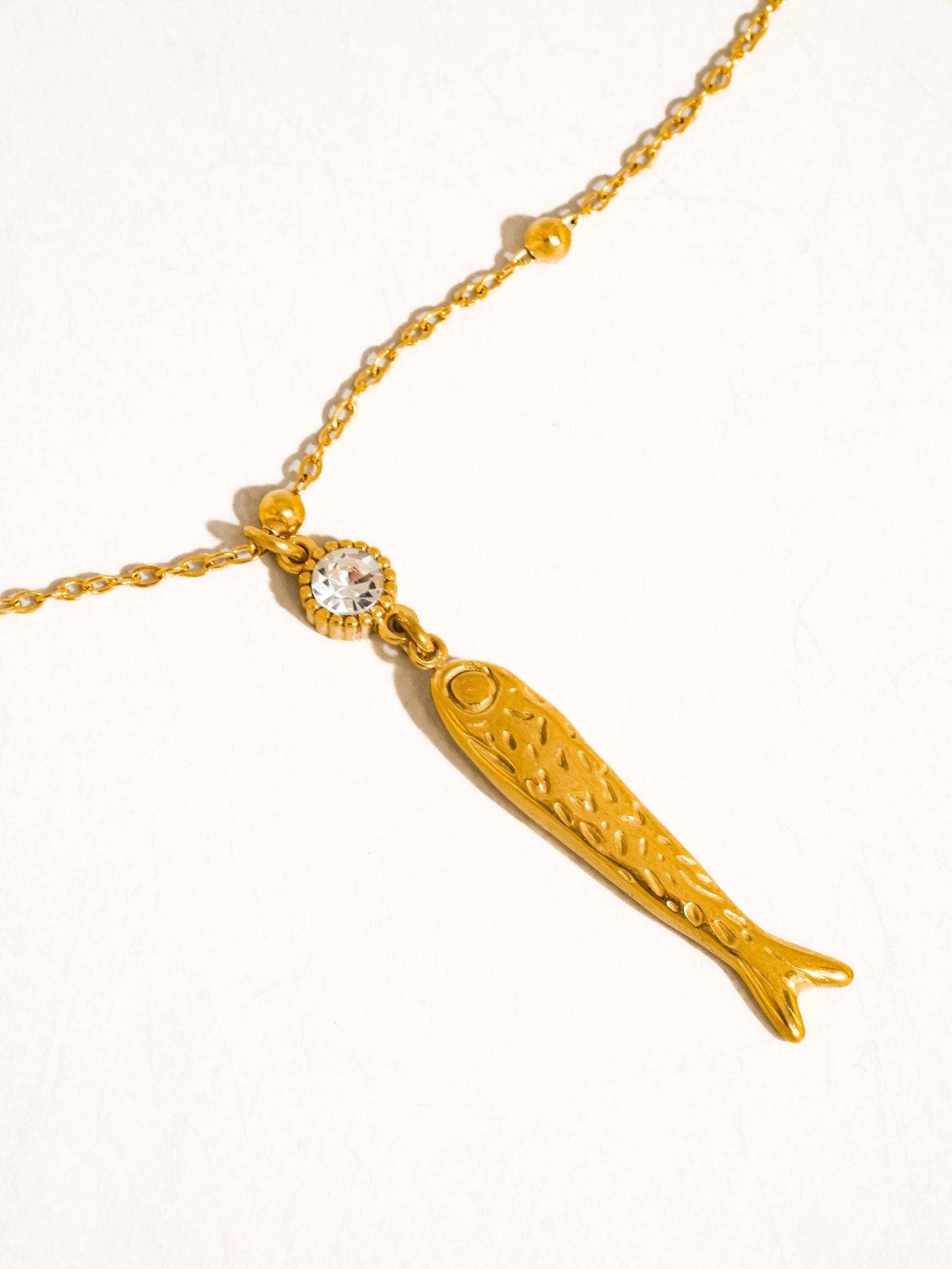 Leni Fish Pendant Necklace