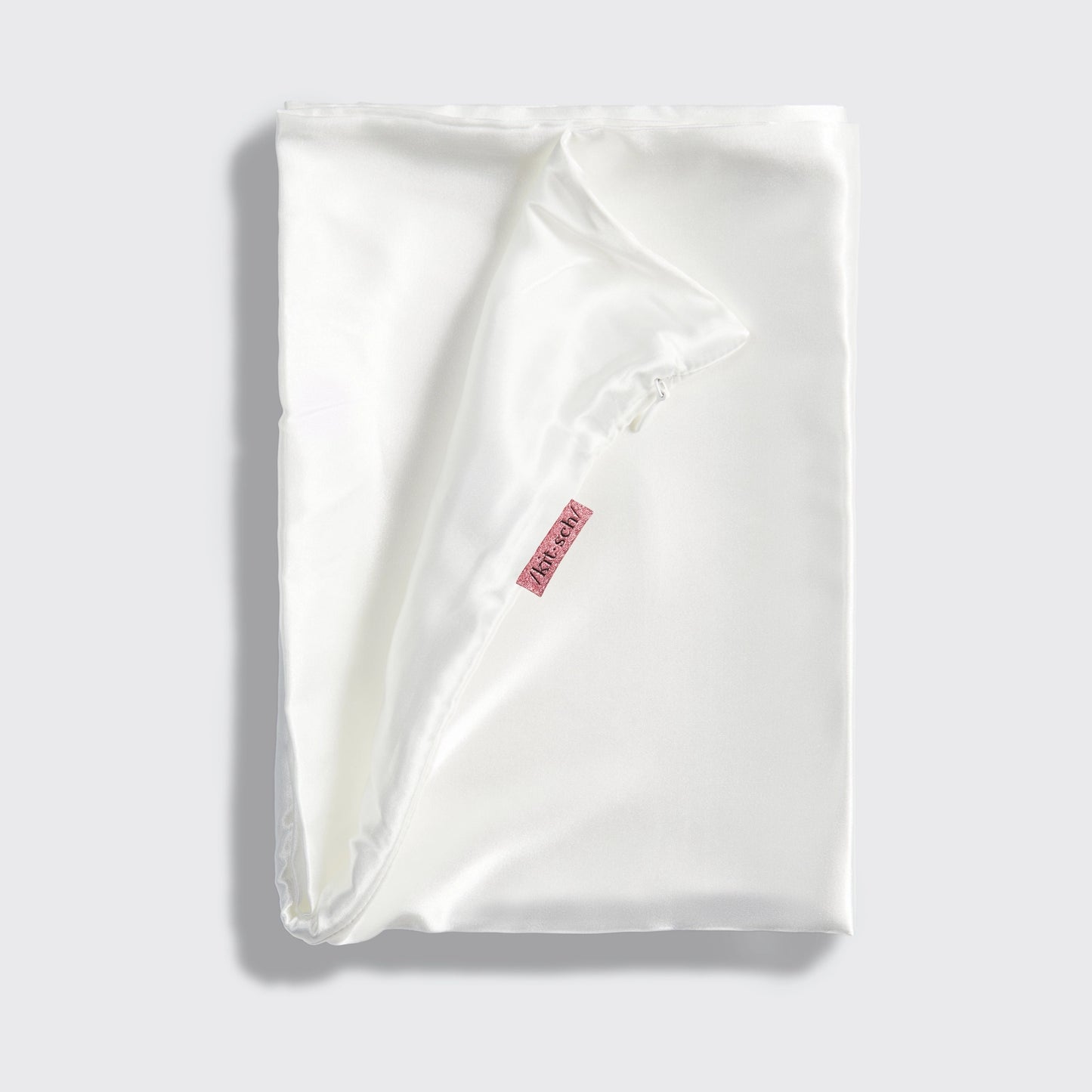 Kitsch Ivory Satin Pillowcase King