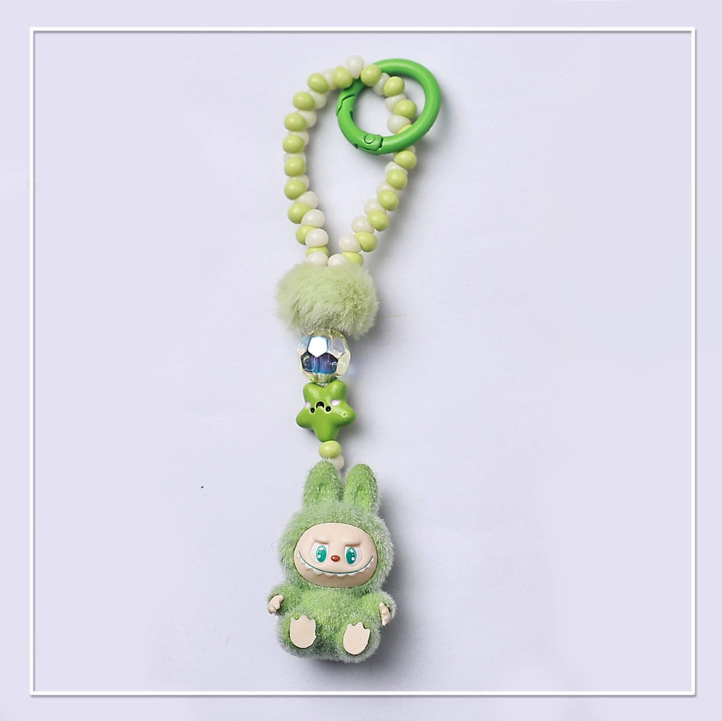 Beaded Labubu Keychain