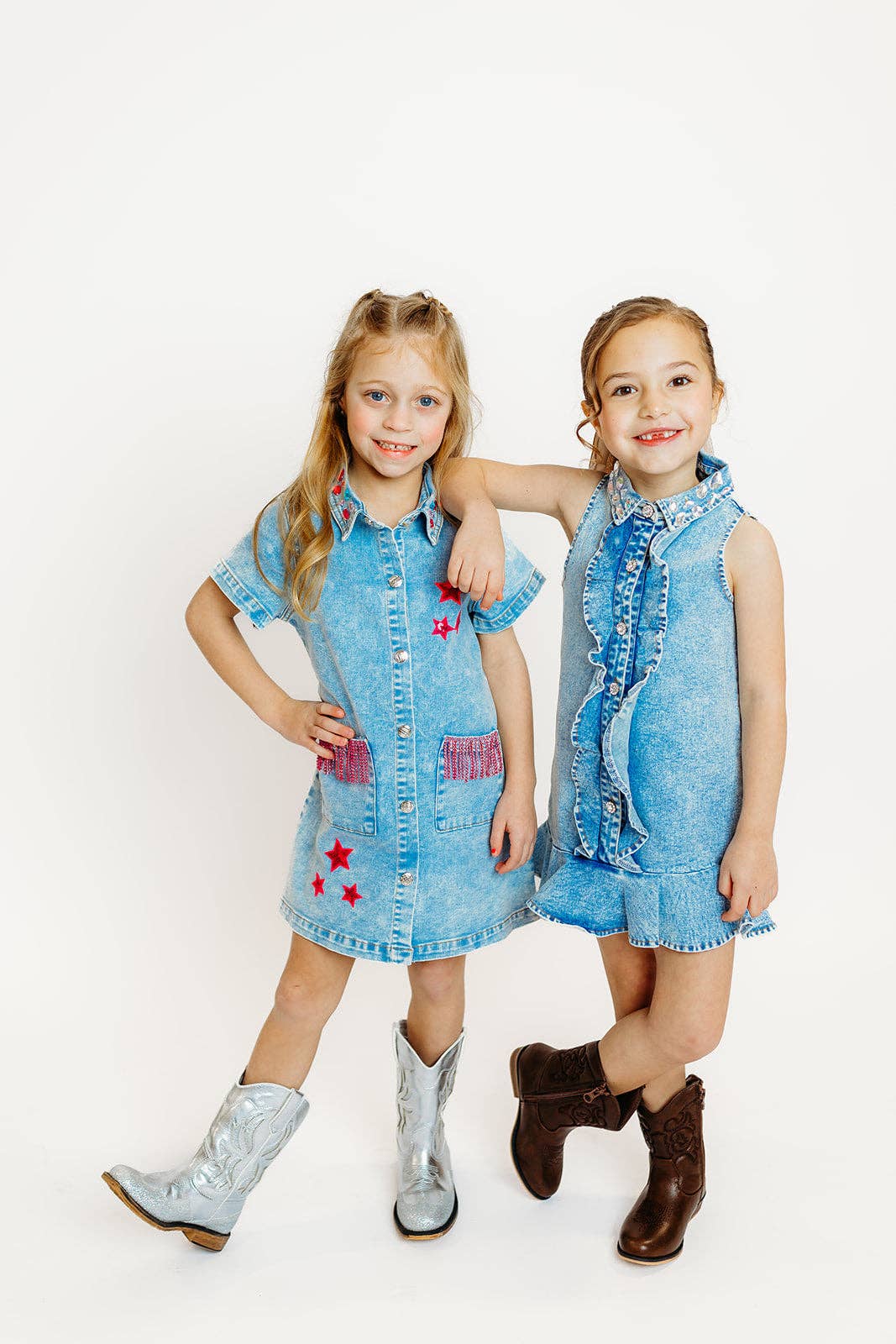 Swifty Gem Denim Dress