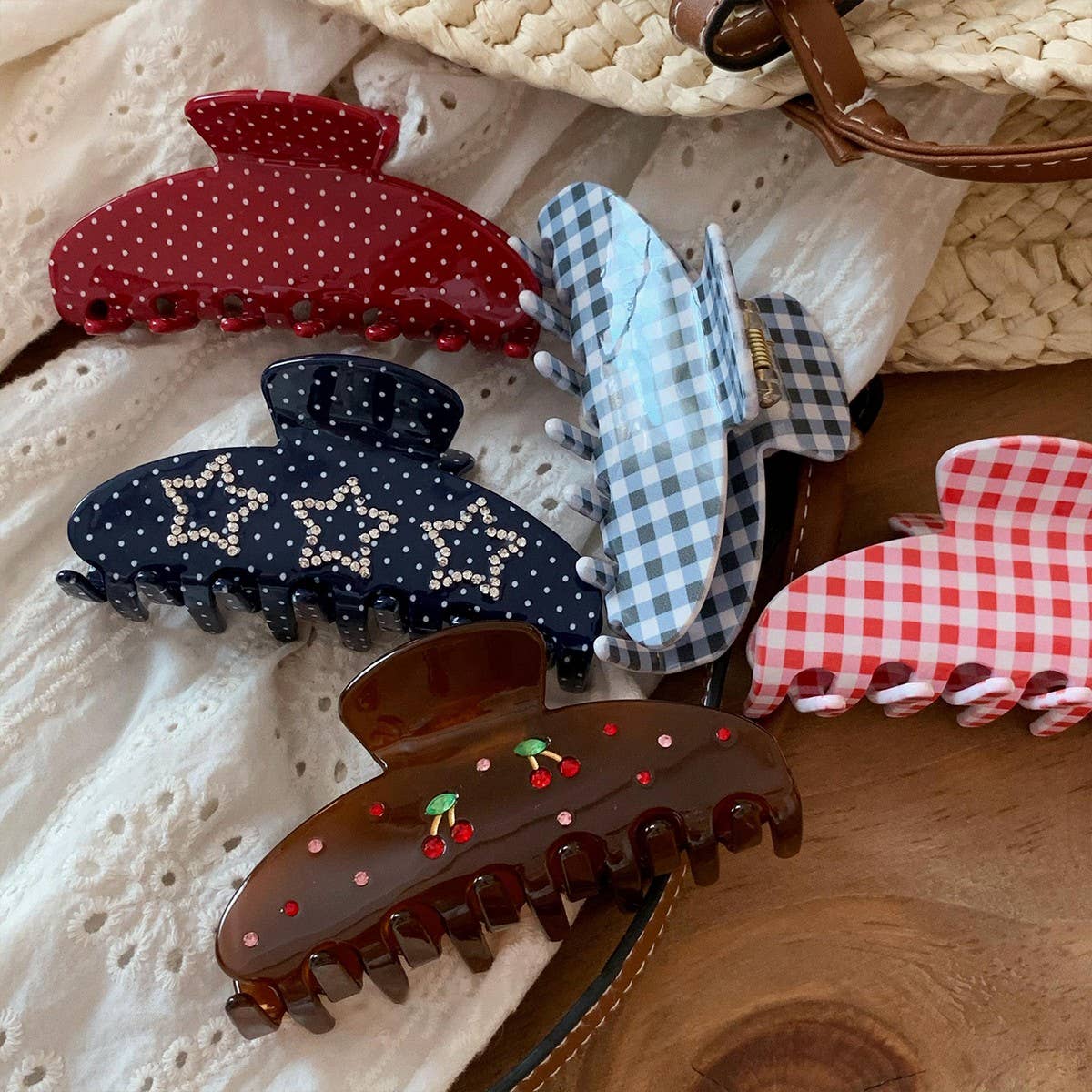 Red Beauty Hair Clip