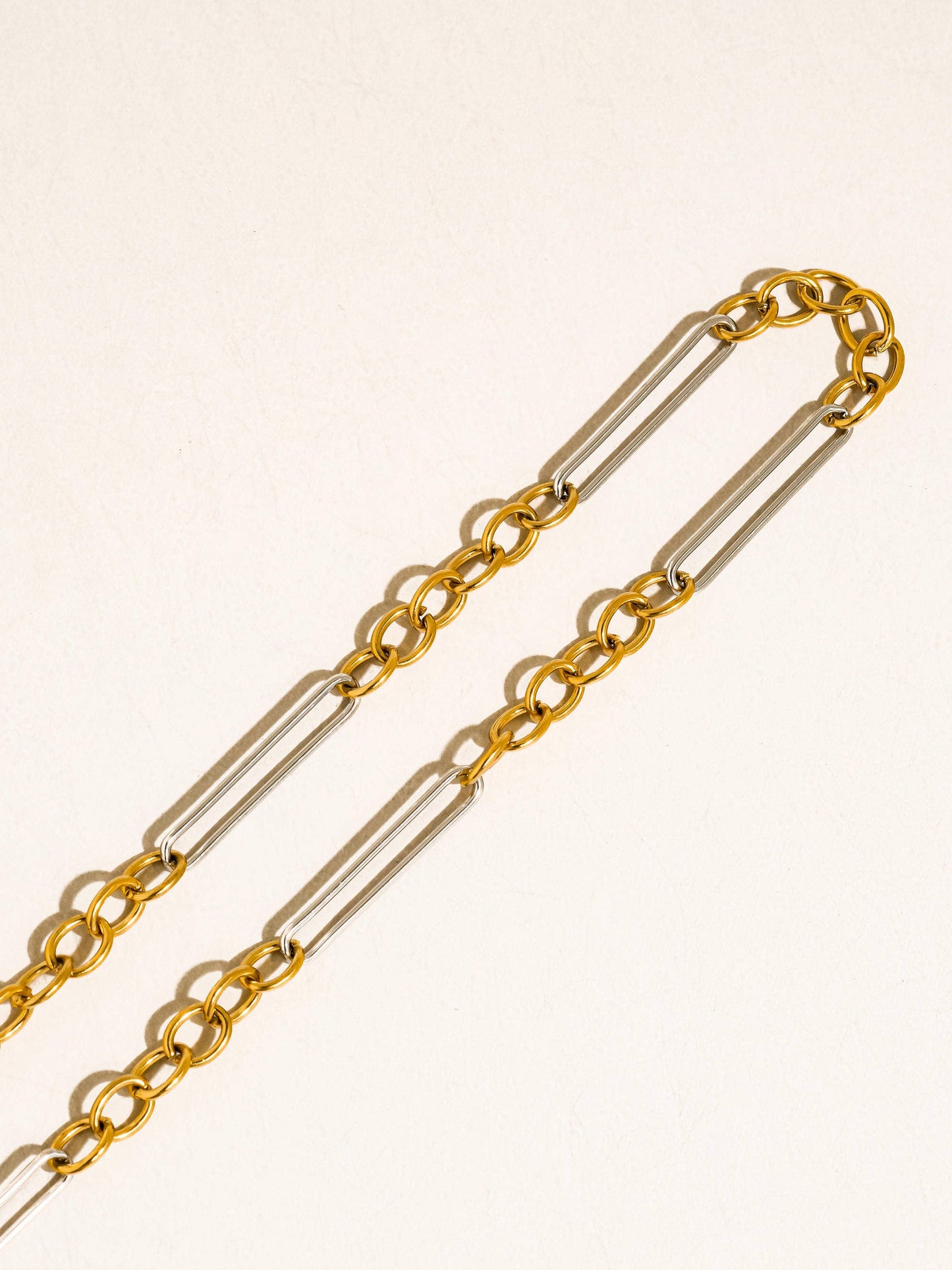 Norra 18K Gold Non-Tarnish Mixed Chain Necklace