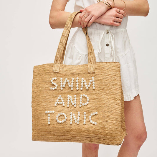 Pearls & Poolside Beach Tote