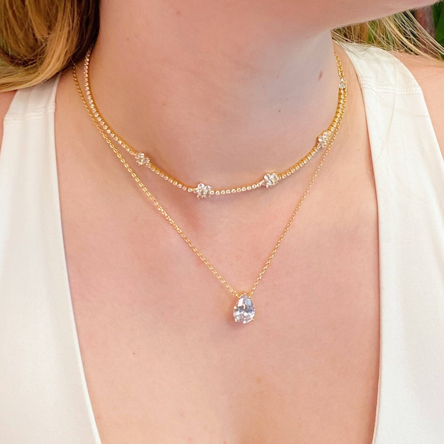 Stella Flower Necklace