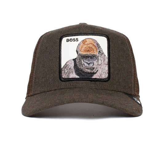Boss Energy Dark Green Trucker Hat - Goorin Bros