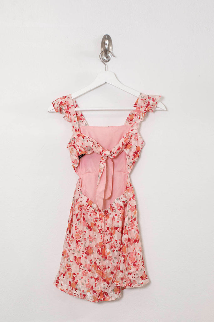Ruby Tie Back Ruffle Dress - MB